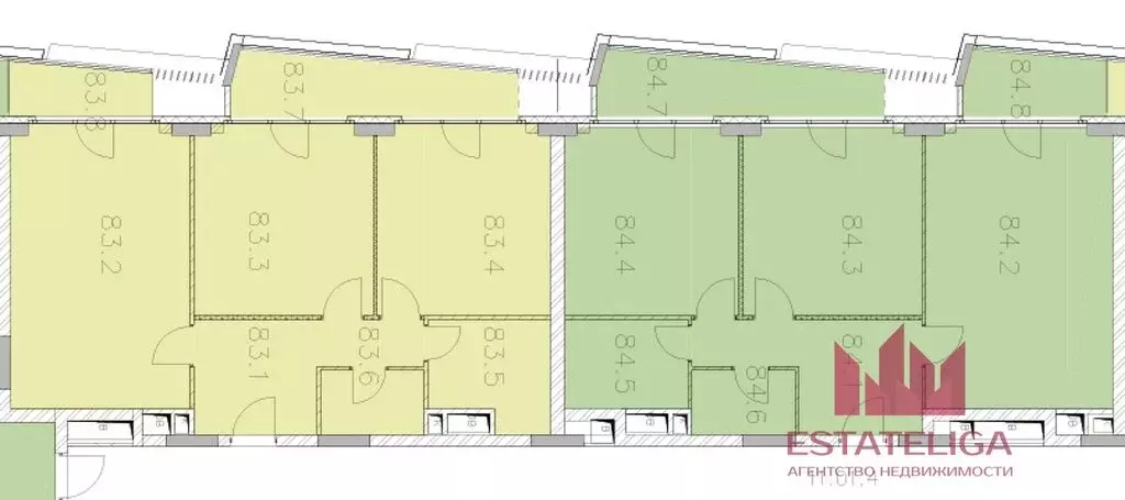 5-комнатная квартира: Москва, улица Янковского, 1к1 (147.5 м) - Фото 2