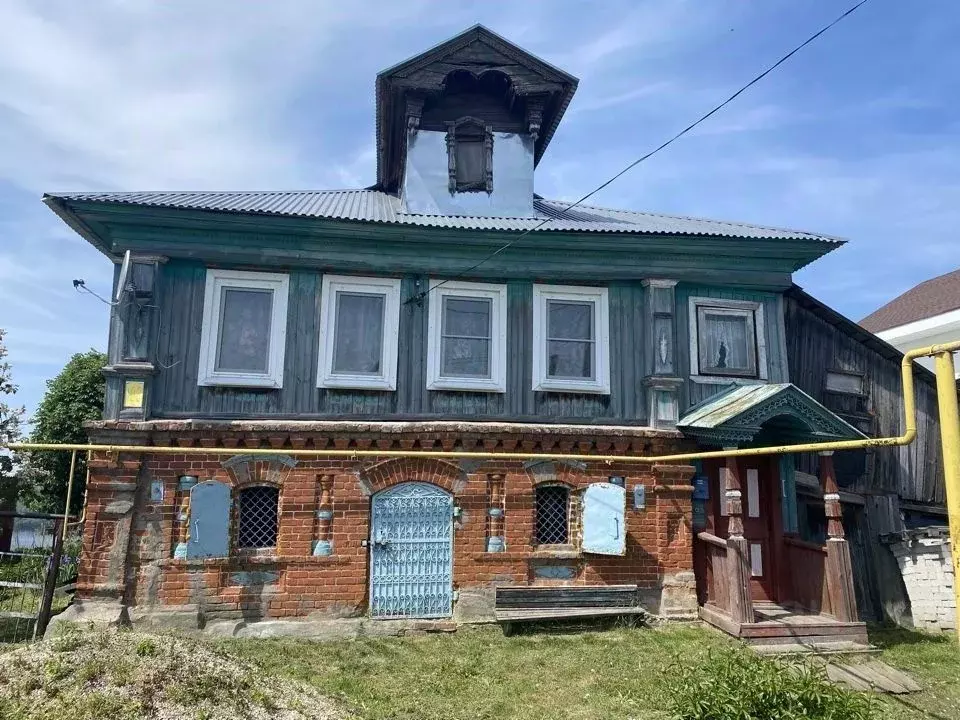 Дом в Нижегородская область, Лысковский район, с. Бармино Советская ... - Фото 1