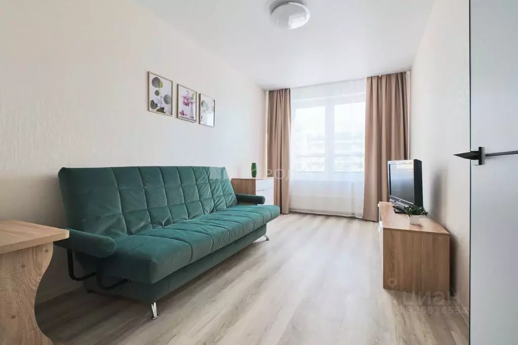 1-к кв. Томская область, Томск ул. Пушкина, 61/2 (33.8 м) - Фото 1