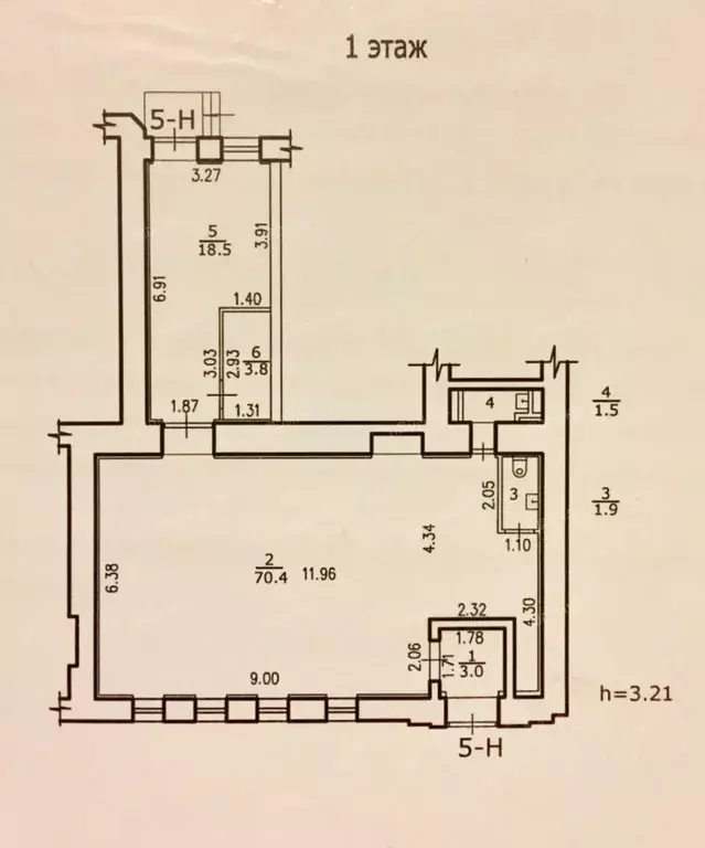 Помещение свободного назначения в Санкт-Петербург Лахтинская ул., 8А ... - Фото 2