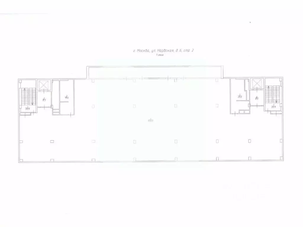Помещение свободного назначения в Москва Нарвская ул., 6с2 (6409 м) - Фото 2