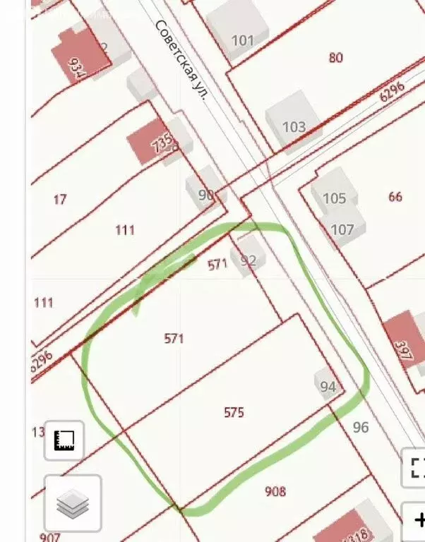 Участок в село Сыростан, Советская улица (15 м) - Фото 2