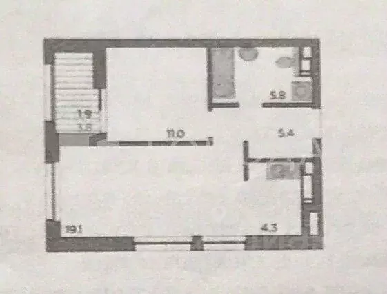 Студия Новосибирская область, Новосибирск Красный просп., 220 (45.2 м) - Фото 2