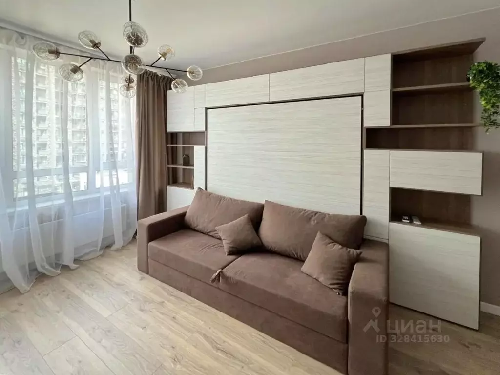 Студия Москва ул. Лобановский Лес, 9 (27.0 м) - Фото 2