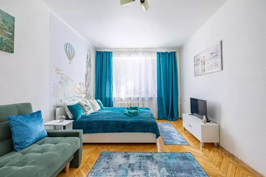 1-к кв. Москва Ленинградский просп., 74К2 (32.0 м) - Фото 1