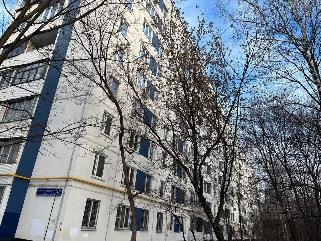 1-к кв. Москва ул. Артамонова, 11К2 (33.0 м) - Фото 1