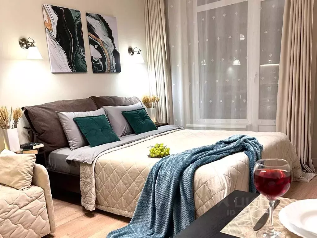Студия Санкт-Петербург Комендантский просп., 57к1 (26.0 м) - Фото 0