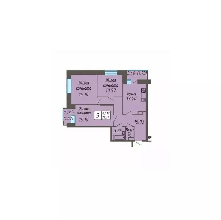 3-к кв. Чувашия, Новочебоксарск ул. Воинов-интернационалистов, поз6 ... - Фото 0