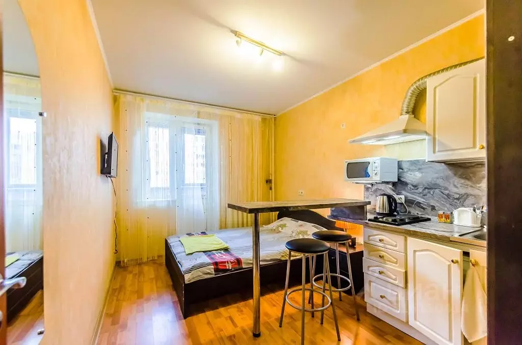 1-к кв. Самарская область, Самара просека 5-я, 99 (23.0 м) - Фото 1