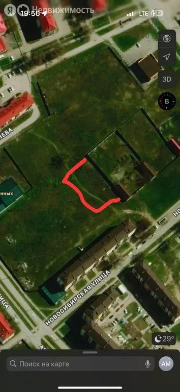 Участок в Грозный, Новосибирская улица, 29 (10 м) - Фото 1