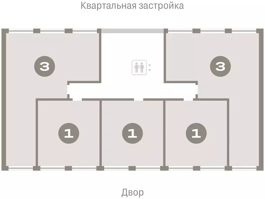 1-комнатная квартира: Тюмень, Мысовская улица, 26к1 (43.61 м) - Фото 1