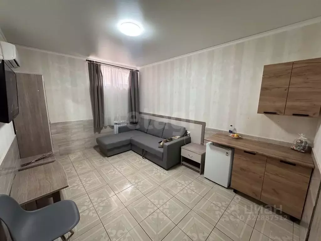 Студия Краснодарский край, Анапа ул. Кати Соловьяновой, 84 (15.8 м) - Фото 1