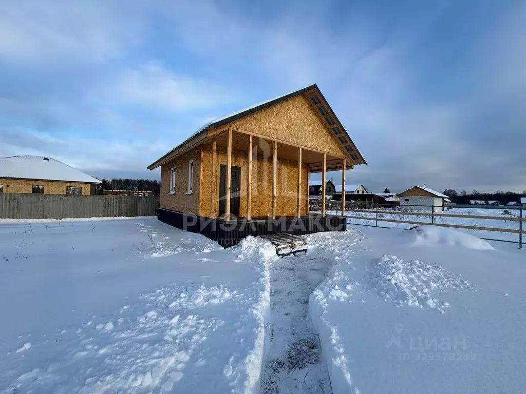 Дом в Брянская область, Брянский район, Нетьинское с/пос, д. Глаженка ... - Фото 1