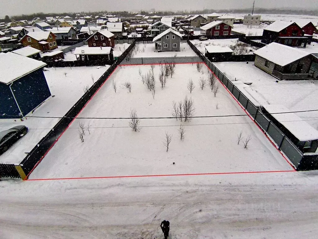 Участок в Ленинградская область, Тосненский район, Никольское ... - Фото 1