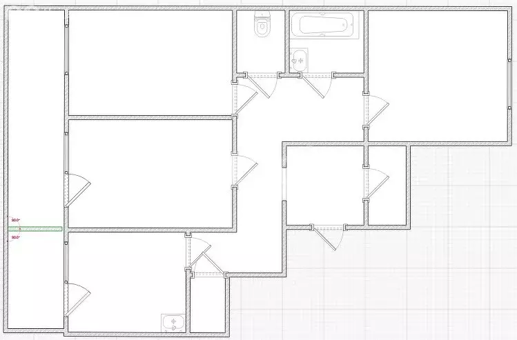 3-комнатная квартира: Тула, улица Металлургов, 86 (76 м) - Фото 1