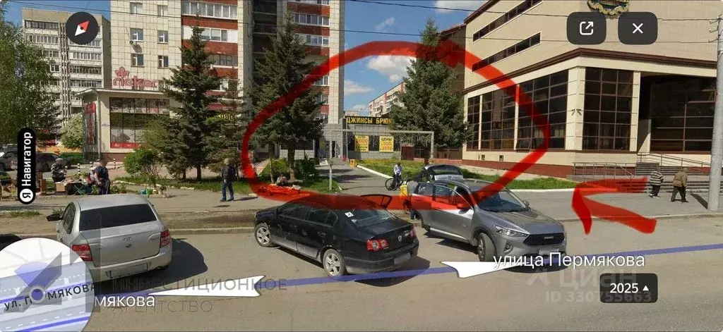Торговая площадь в Тюменская область, Тюмень ул. Пермякова, 52 (241 м) - Фото 1
