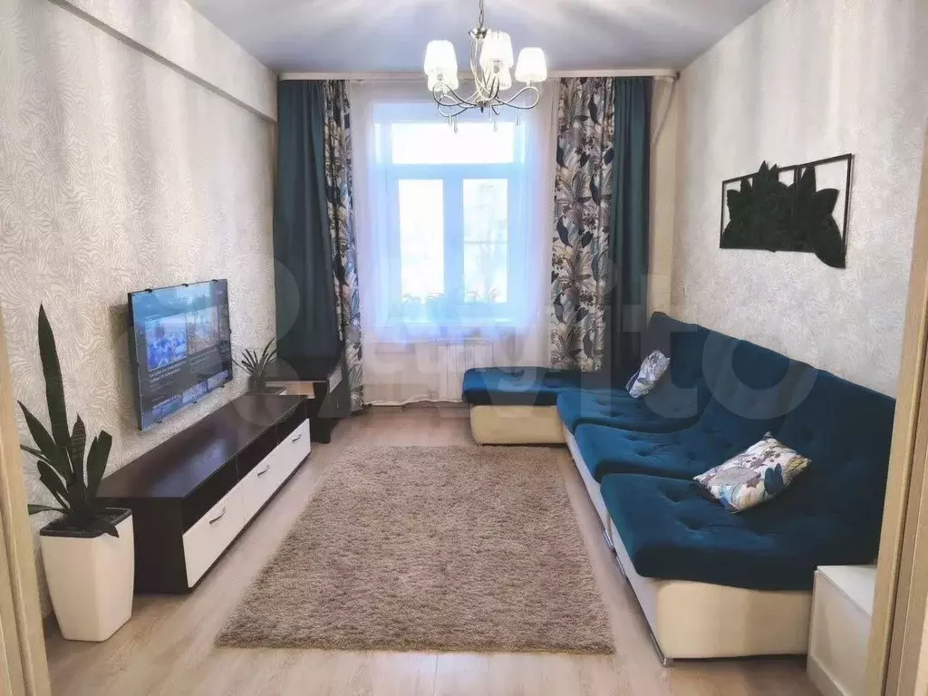 2-к. квартира, 54,6 м, 2/4 эт. - Фото 1
