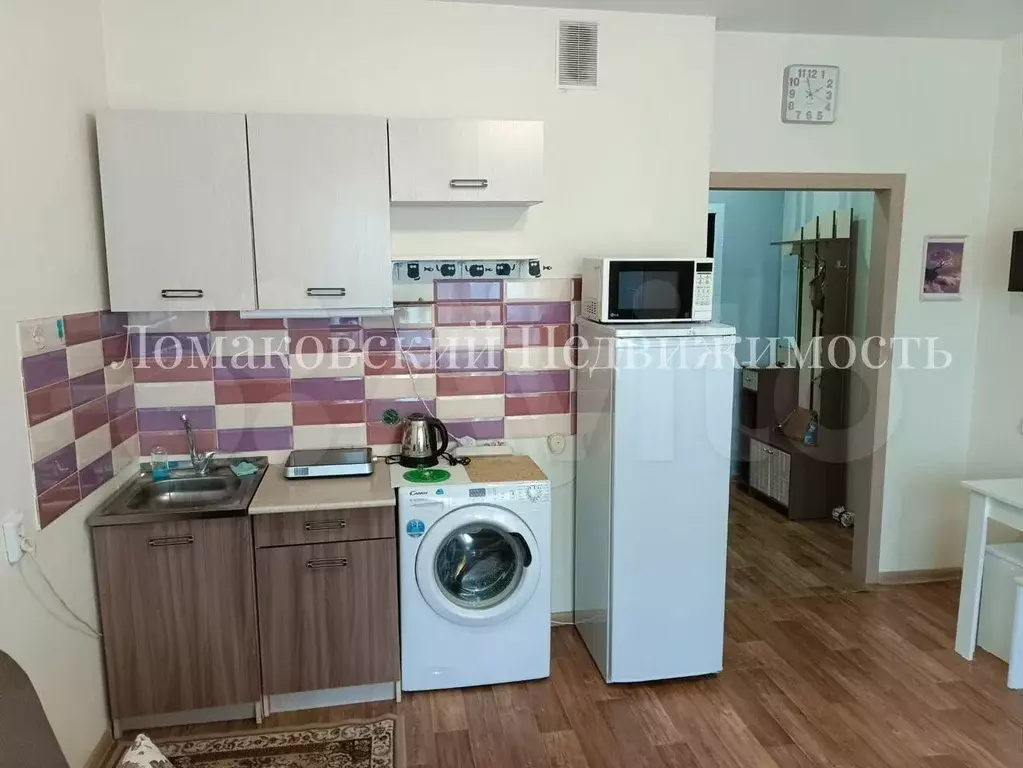 Квартира-студия, 28 м, 11/17 эт. - Фото 1