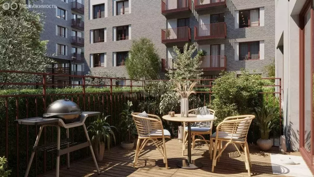 Квартира-студия: Тюмень, улица Павла Фитина, 3 (23.82 м) - Фото 2