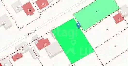 Участок в Белгородская область, Новый Оскол ул. Геологов, 15 (13.8 ... - Фото 1