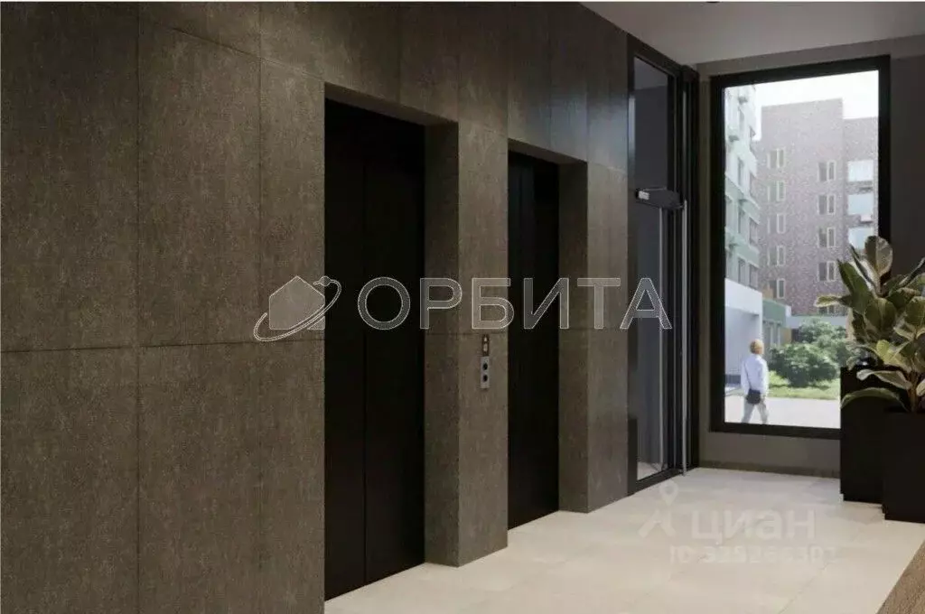 Студия Тюменская область, Тюмень ул. Эльвиры Федоровой, 1 (31.7 м) - Фото 1