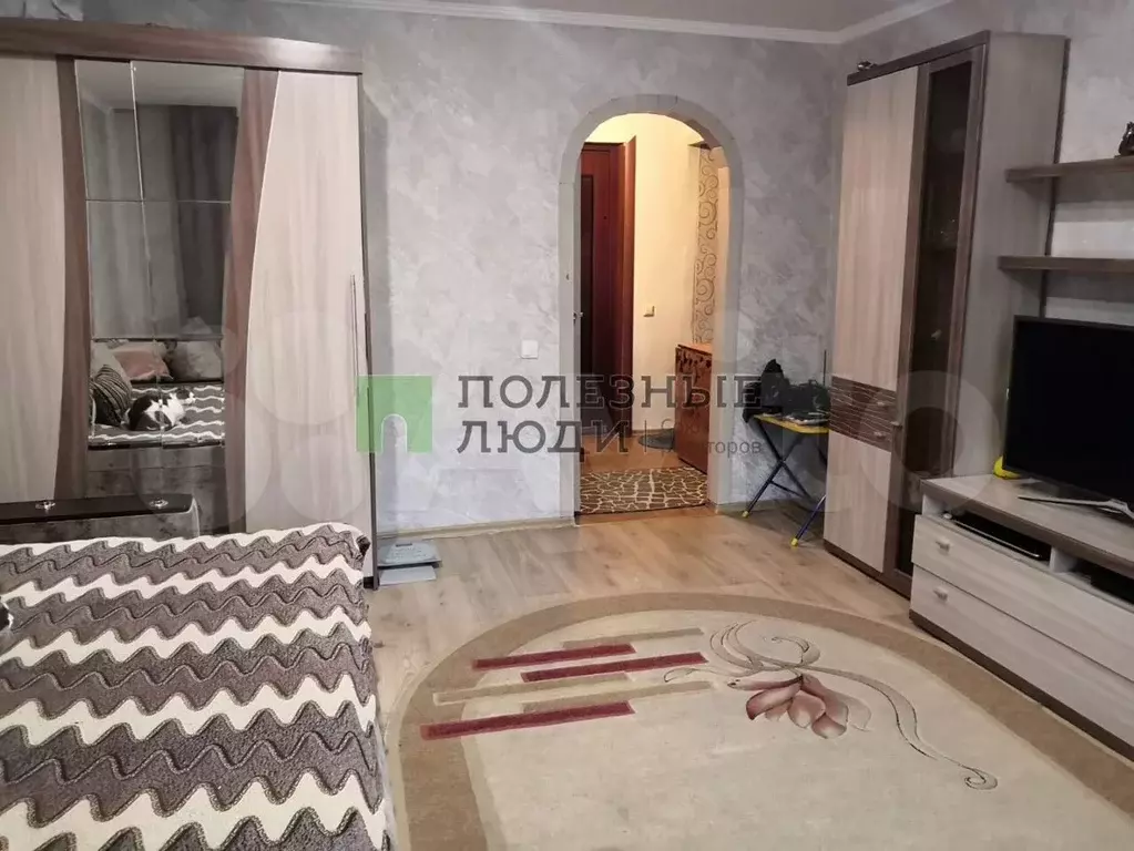 1-к. квартира, 36 м, 1/9 эт. - Фото 1