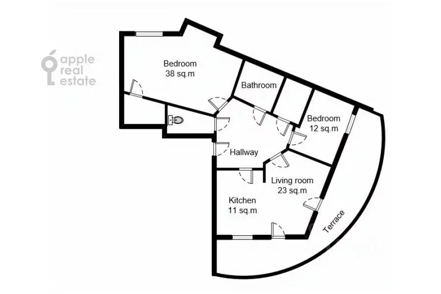 3-к кв. Москва Большой Гнездниковский пер., 3 (118.0 м) - Фото 2