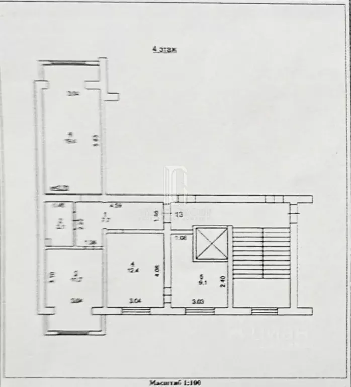3-к кв. Дагестан, Каспийск ул. Амет-хан Султана (63.4 м) - Фото 2