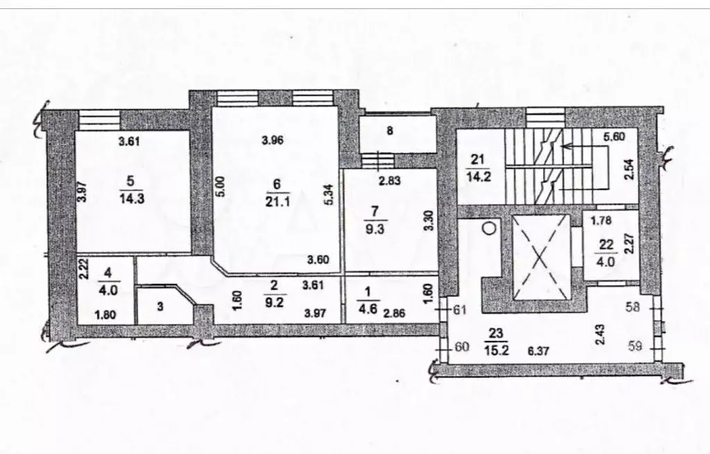 2-к. квартира, 64,5 м, 6/10 эт. - Фото 0