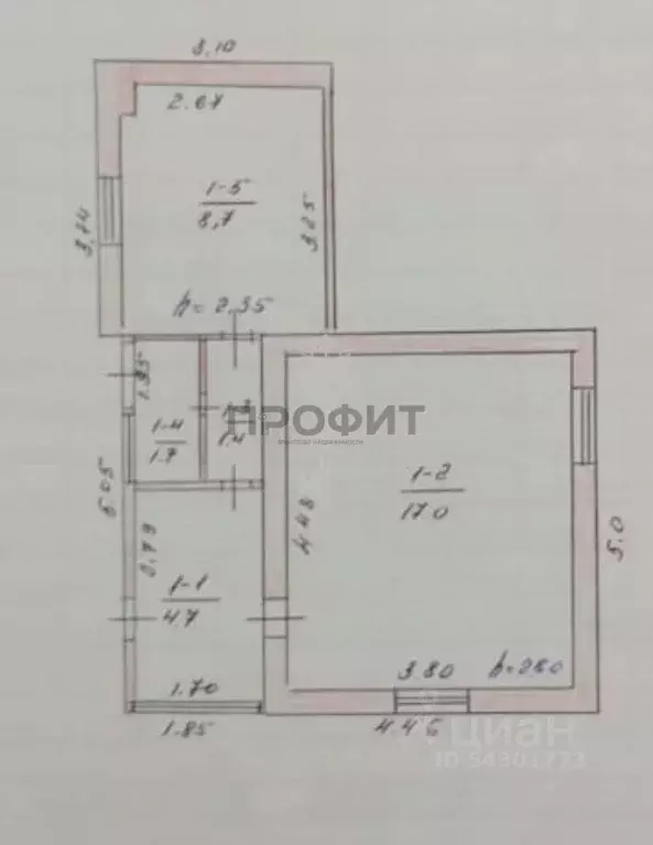 Дом в Крым, Алушта ул. Октябрьская, 7/5 (43 м) - Фото 2
