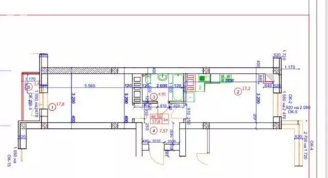 1-комнатная квартира: Владикавказ, улица Алихана Гагкаева, 19/2 (49 м) - Фото 0