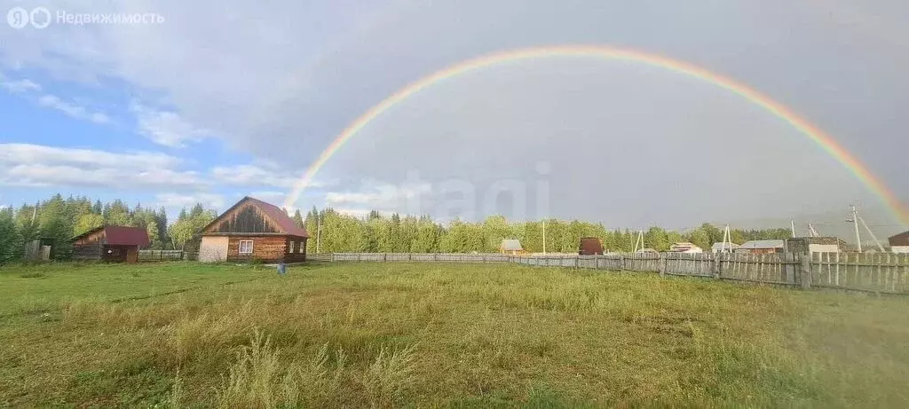 Дом в Верх-Уймон, улица Мира (40 м) - Фото 1