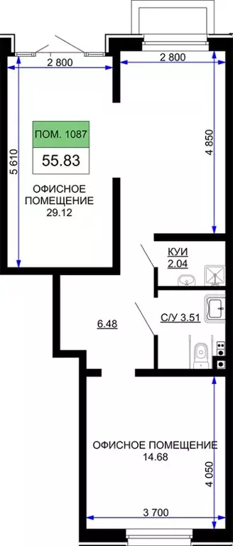 Помещение свободного назначения в Краснодарский край, Краснодар ул. ... - Фото 1