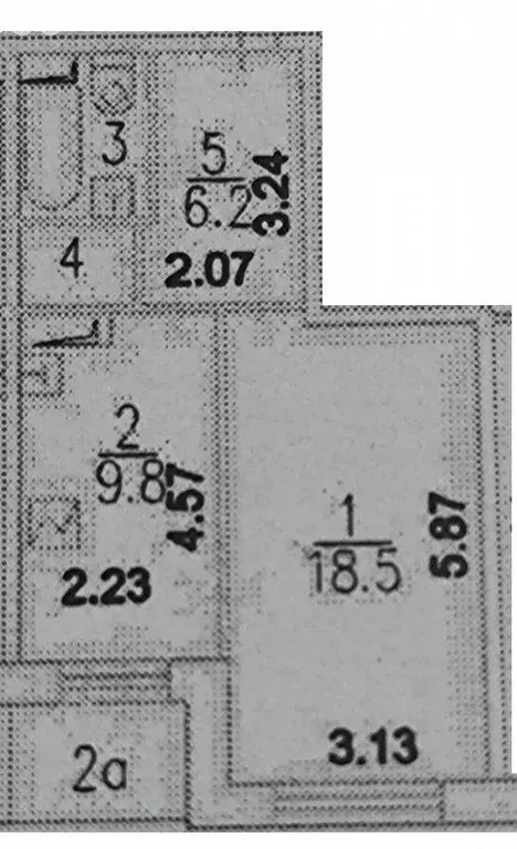 1-комнатная квартира: Москва, Ключевая улица, 18А (40 м) - Фото 1