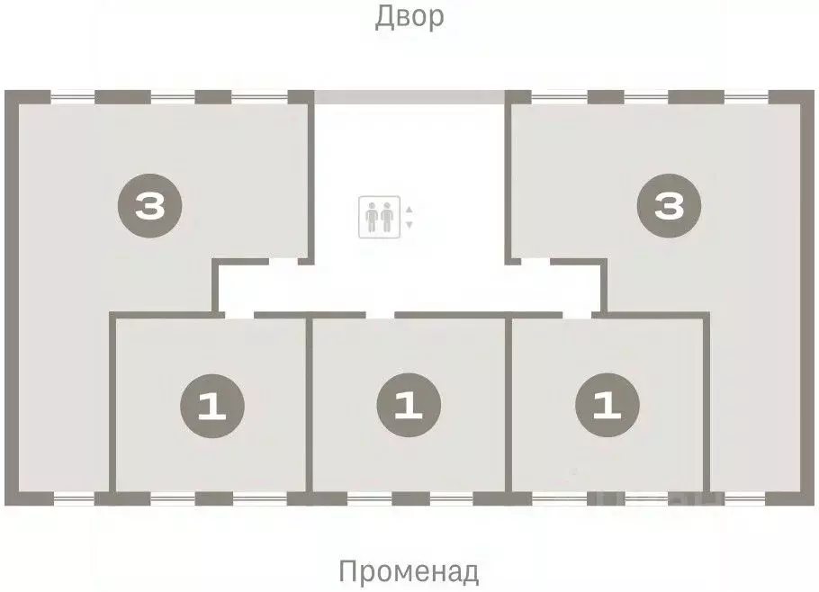 3-к кв. Омская область, Омск  (85.03 м) - Фото 1