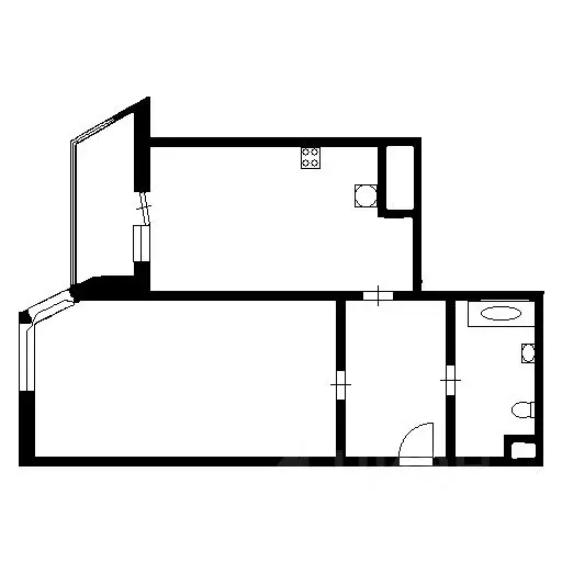 1-к кв. Санкт-Петербург Пулковская ул., 8к1 (42.0 м) - Фото 1