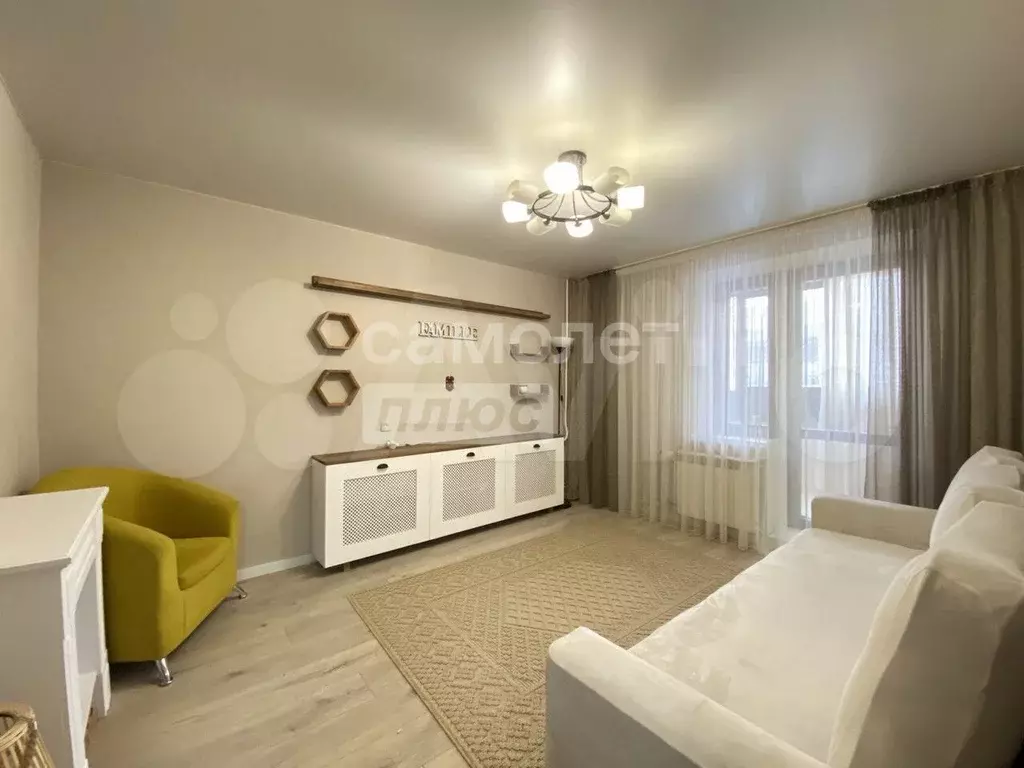 3-к. квартира, 82,4 м, 1/12 эт. - Фото 1