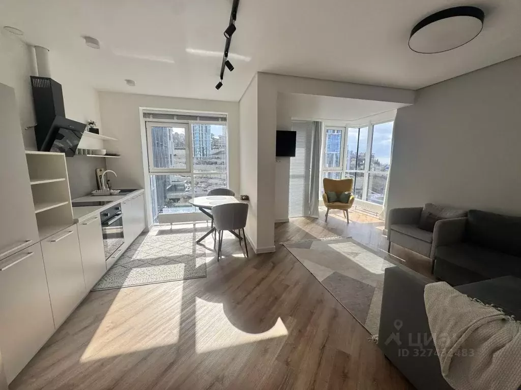 2-к кв. Краснодарский край, Сочи Бытха мкр, ул. Ясногорская, 16/6к2 ... - Фото 2