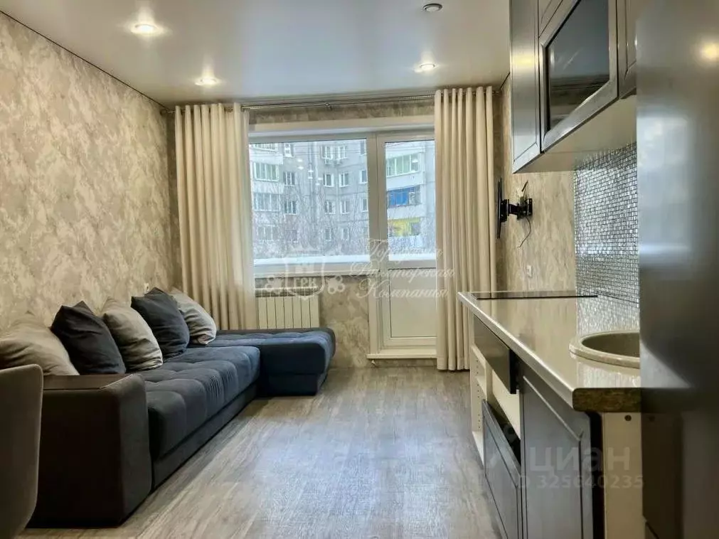 1-к кв. Иркутская область, Иркутск Донская ул., 10 (30.6 м) - Фото 1