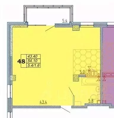 1-к кв. Приморский край, Находка Второй Южный кв-л,  (55.72 м) - Фото 0