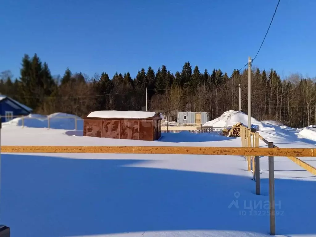 Участок в Вологодская область, пос. Лесково ул. Полевая (15.0 сот.) - Фото 1