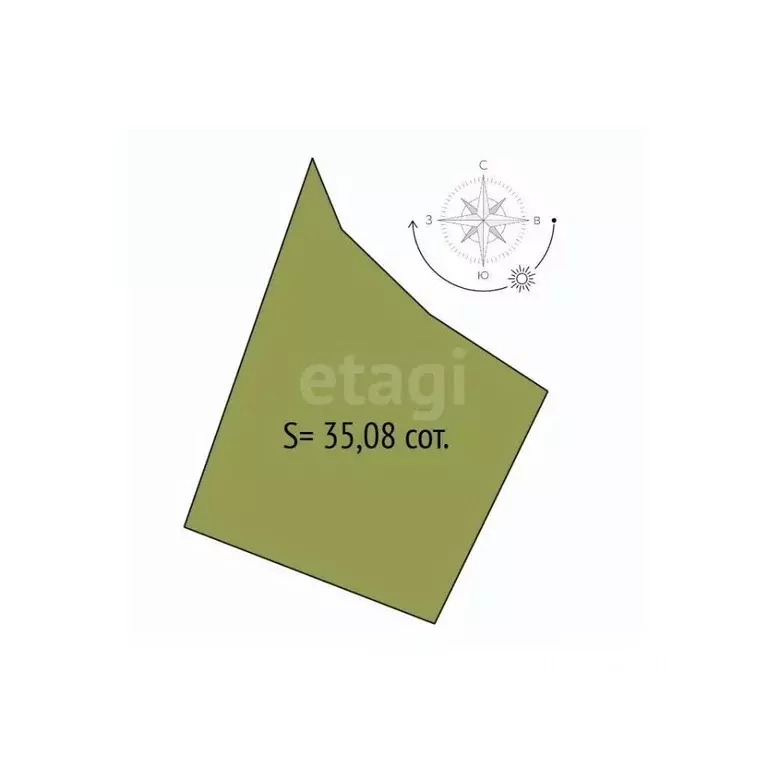 Участок в Новосибирская область, Новосибирск ул. Тюленина (35.08 сот.) - Фото 2