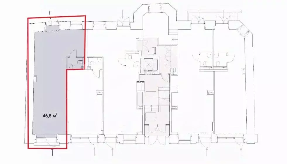 Помещение свободного назначения в Москва Большая Бронная ул., 25С3 (47 ... - Фото 2