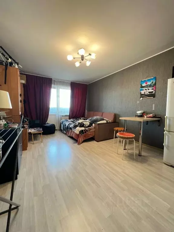 Студия Новосибирская область, Новосибирск Беловежская ул., 50 (27.3 м) - Фото 2