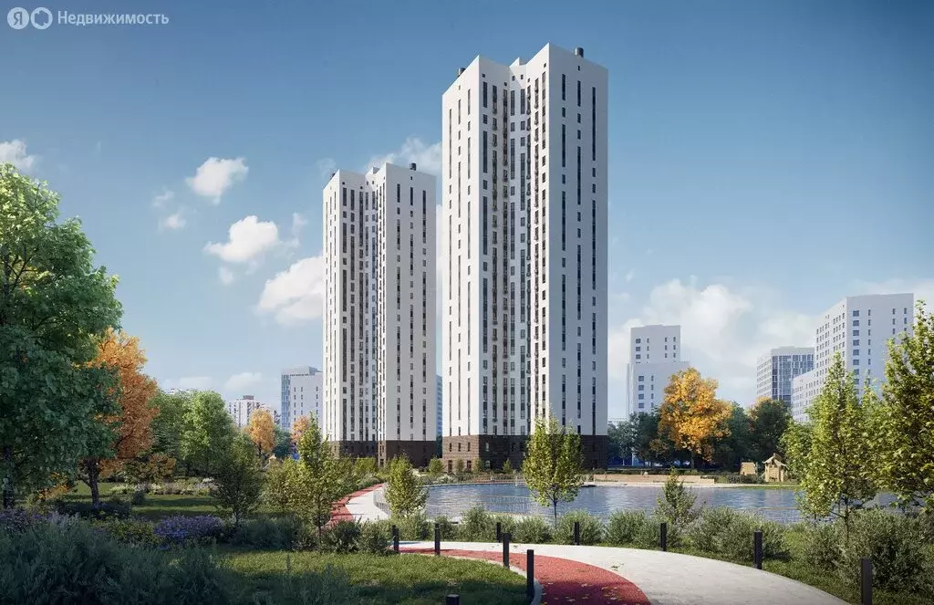 2-комнатная квартира: Тюмень, Новгородская улица, 1 (55 м) - Фото 1