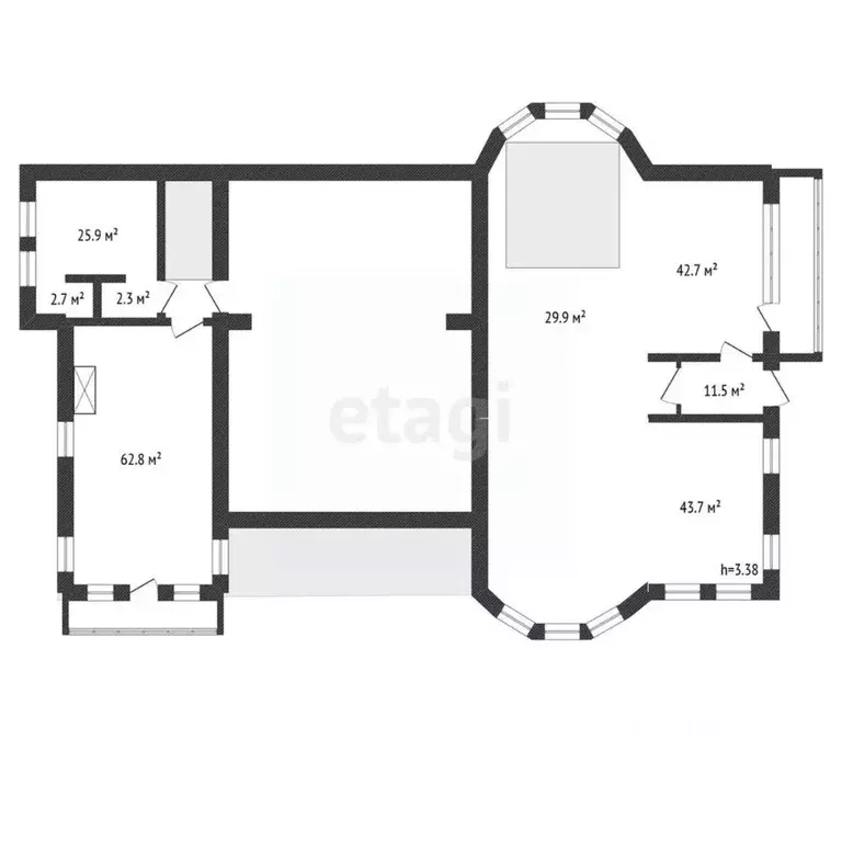 Дом в Амурская область, Благовещенск городской округ, пос. Мухинка 8 ... - Фото 2