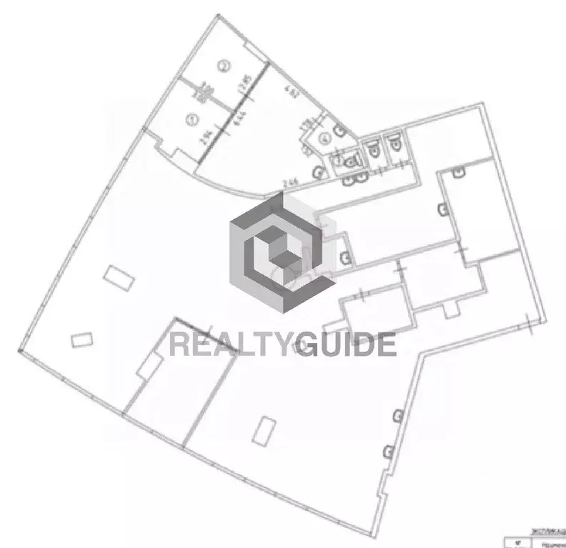 Офис в Москва наб. Пресненская, 12 (350 м) - Фото 1