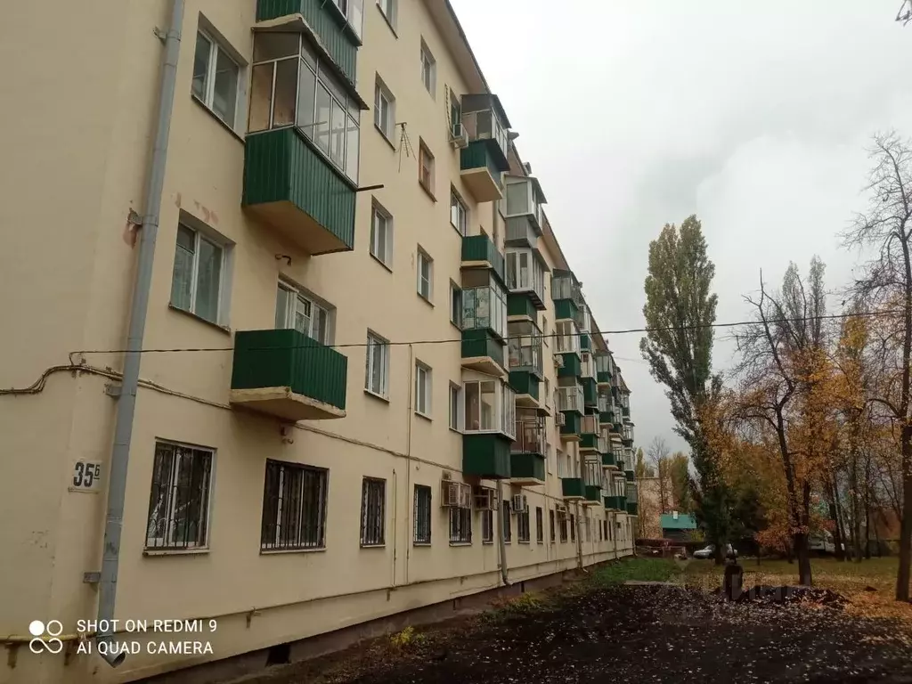 1-к кв. Липецкая область, Липецк Интернациональная ул., 35Б (30.5 м) - Фото 1