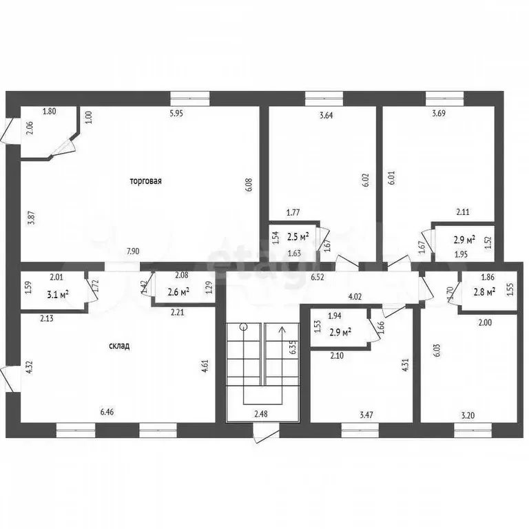 Продам торговое помещение, 85.5 м - Фото 0