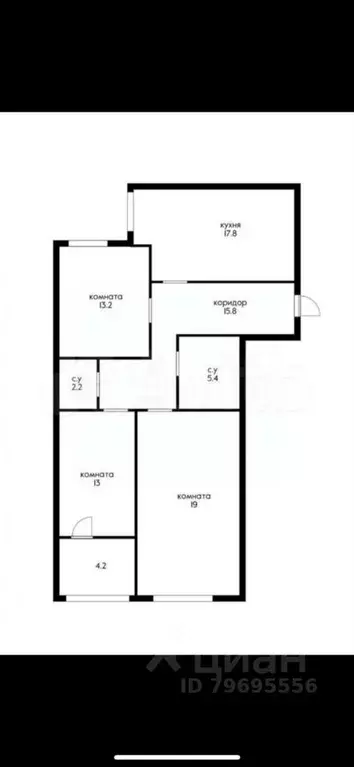 2-к кв. Краснодарский край, Краснодар Восточно-Кругликовская ул., 65 ... - Фото 2